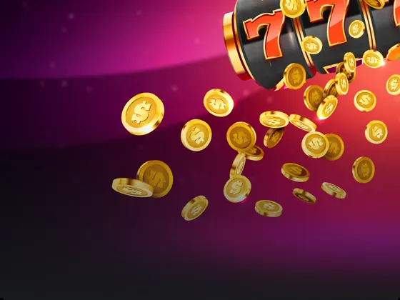 Slot reels and gold coins from King Billy's weekly spins promotion